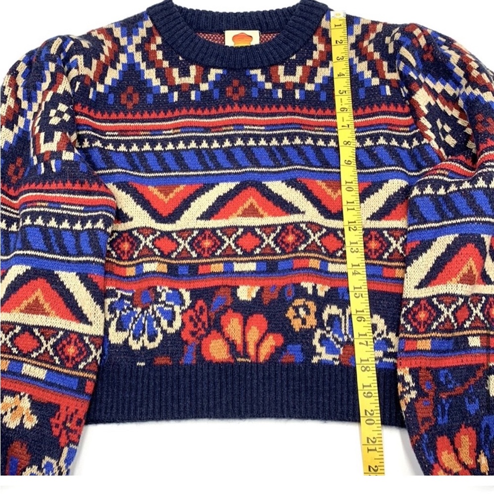 FARM Rio Multicolor Patterned Sweater - Picture 4 of 9